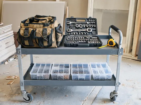 Contractor repair cart